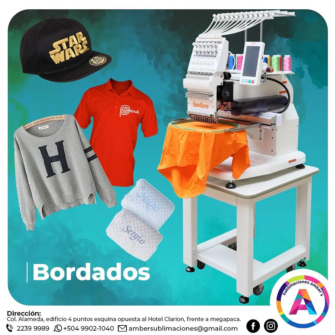 servicios de bordados en honduras